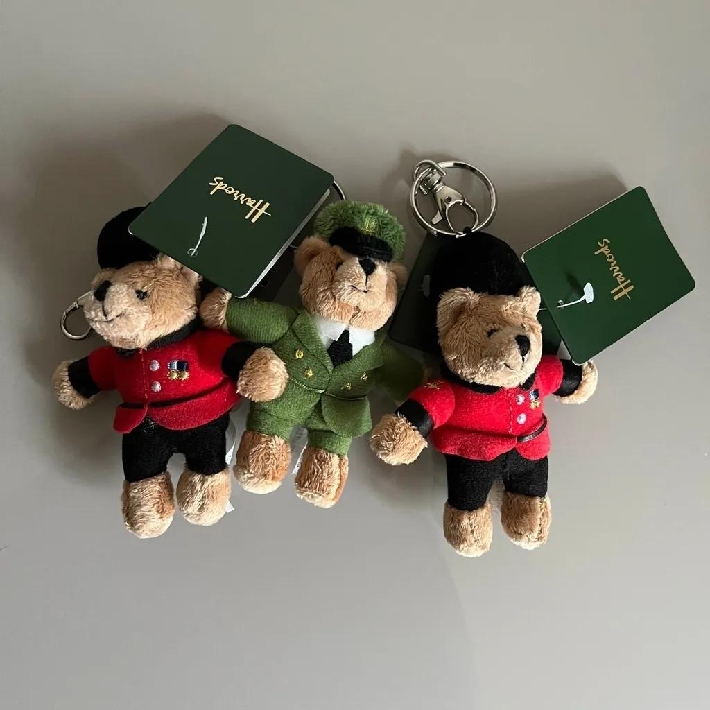 해롯 테디베어 키링 백 참(Bag charm) 3 가지 타입 Harrods Key Ring