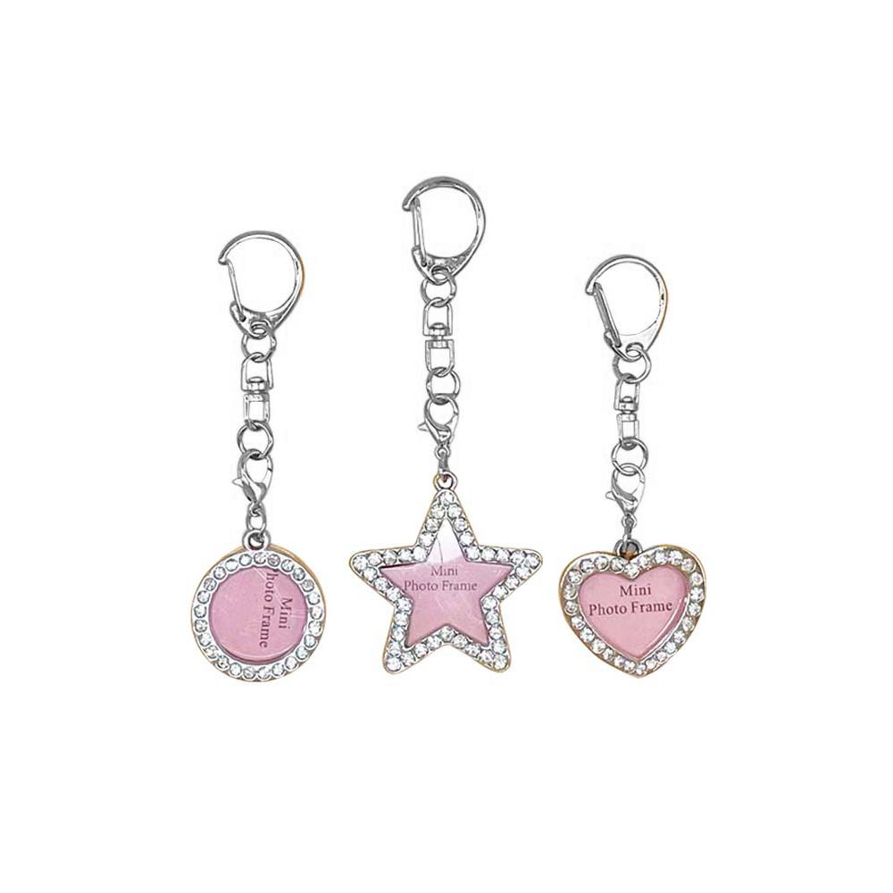 [할미슈퍼] 큐빅 포토 참 키링