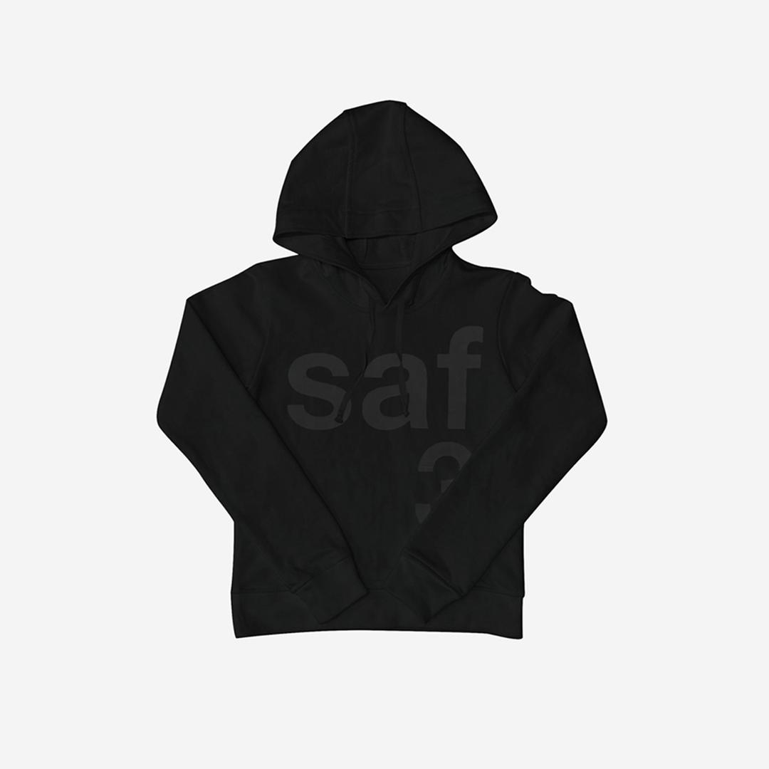 Safarispot Women 1/2 Basic Safari Hoodie Black