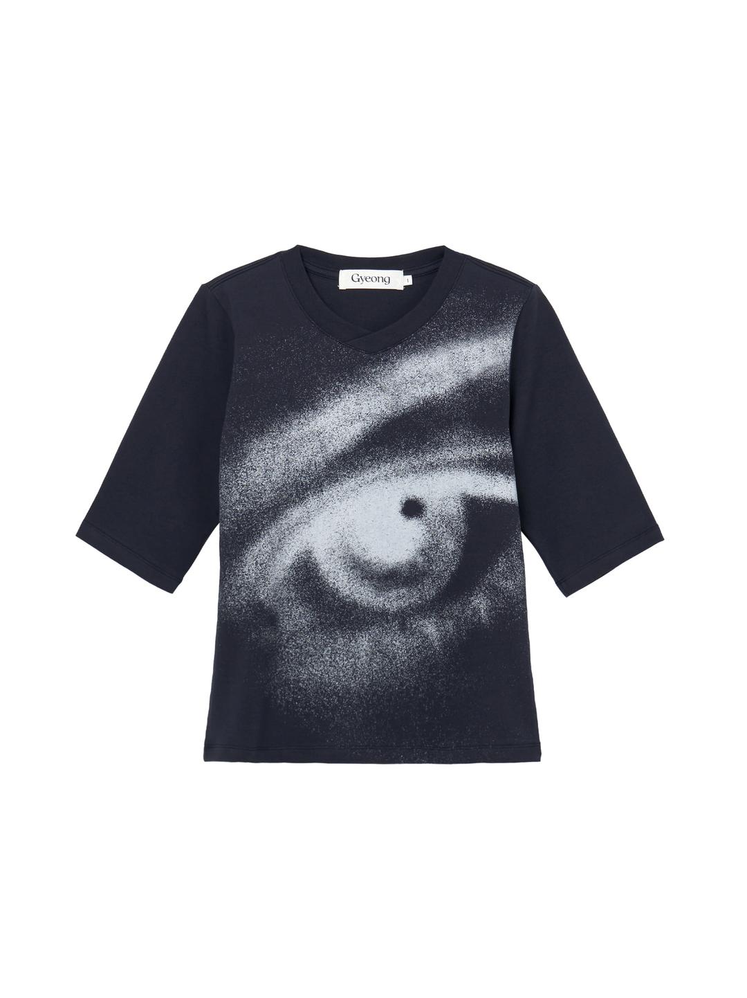EYE 5Sleeve Tee_Charcoal