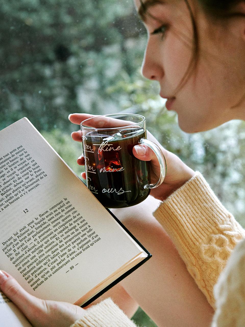 TBA 내열 유리컵 에브리 화이트 002