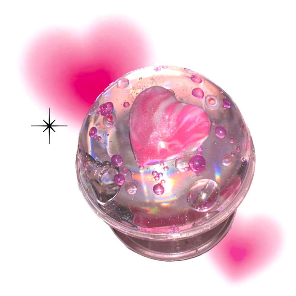 [ 카나에루 ] Pink Bubble Griptok / 레진 반구 그립톡 스마트톡