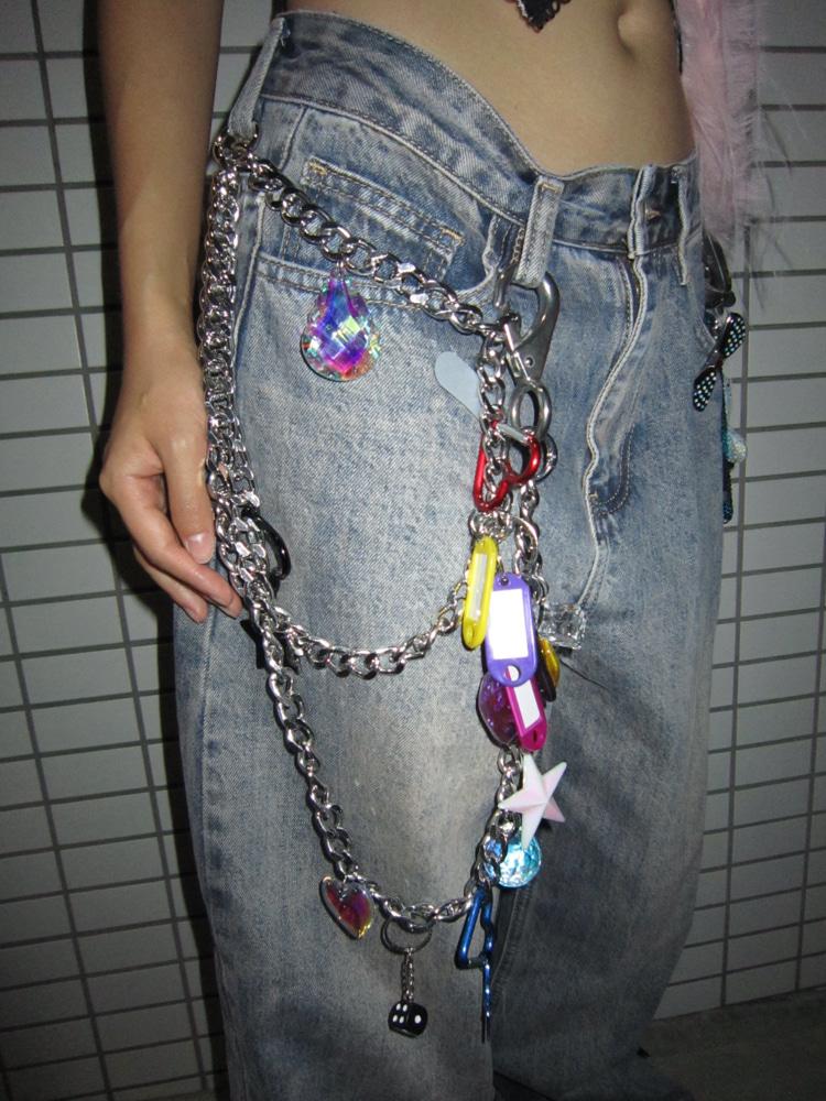 Srrybabe Metal Crossbody Phone Chain