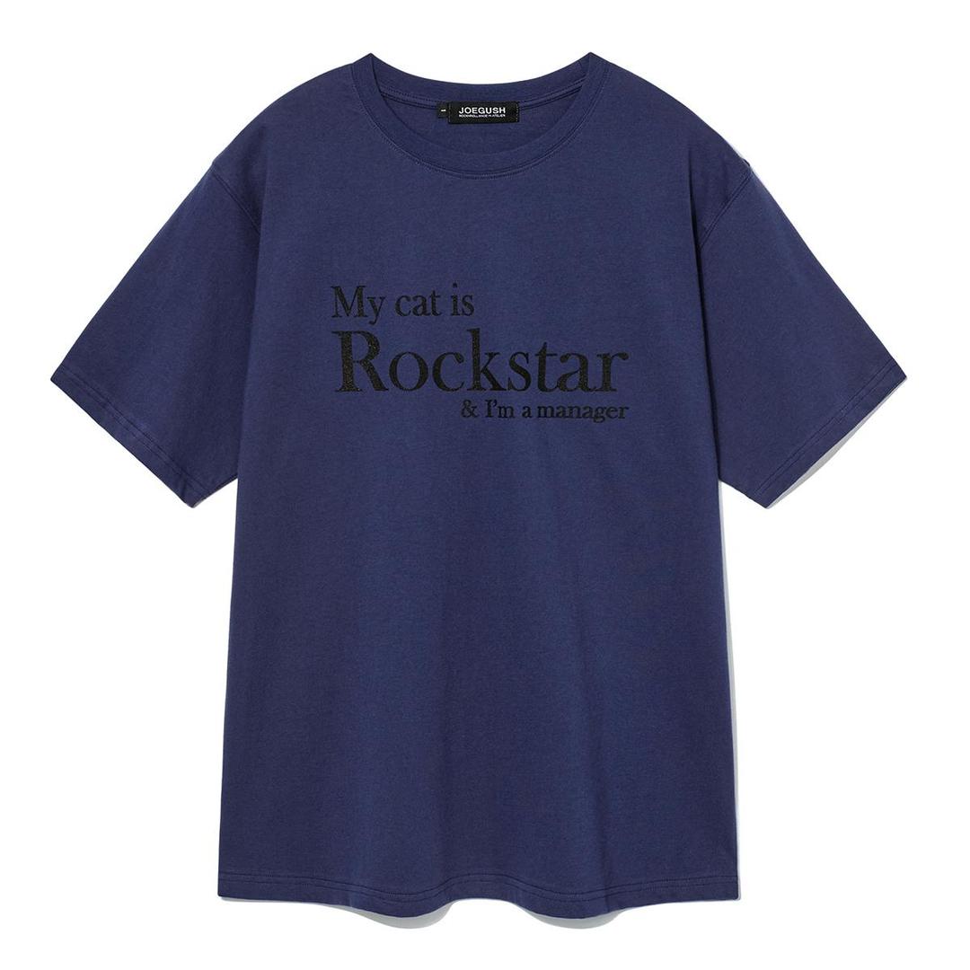 My cat is Rockstar & I'm a manager (Navy)