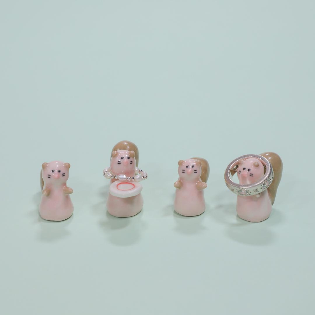 람쥐람쥐 다람쥐 반지홀더 (ONE & ONLY)