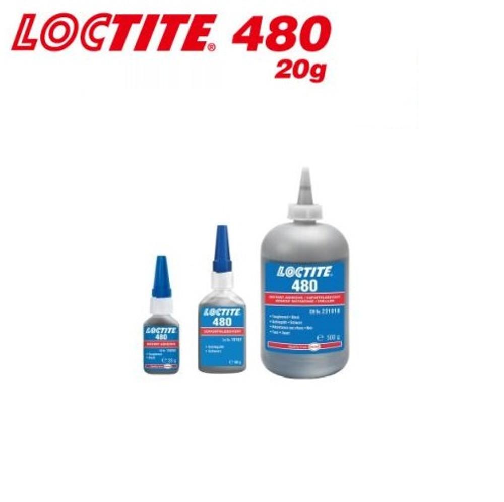 록타이트 Loctite 480 20g 순간접착제 내열,내습,내충격성 접착제