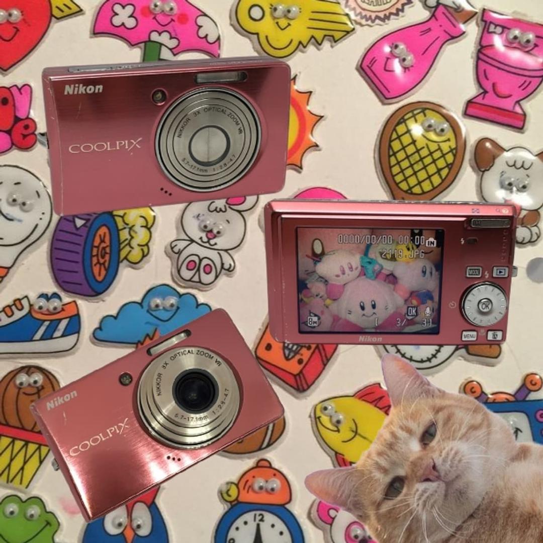 니콘 쿨픽스 Coolpix 510 핑크빈티지디카 카메라