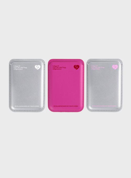 Heart Logo MagSafe Card Wallet (맥세이프 카드지갑)-3type