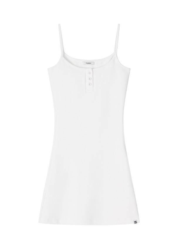 에센셜 미니 원피스 화이트