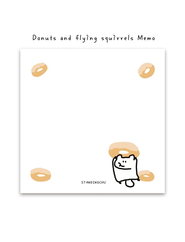 Donuts and flying squirrels memo