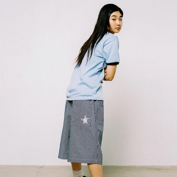 Twister Star Stripe Shorts	Denim