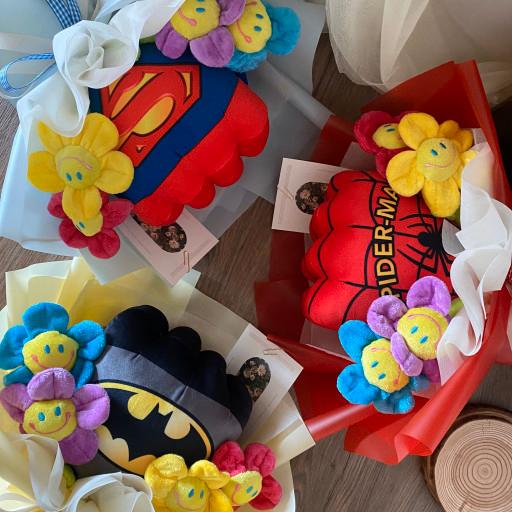 마블 주먹 인형꽃다발 연주회 생일 졸업선물