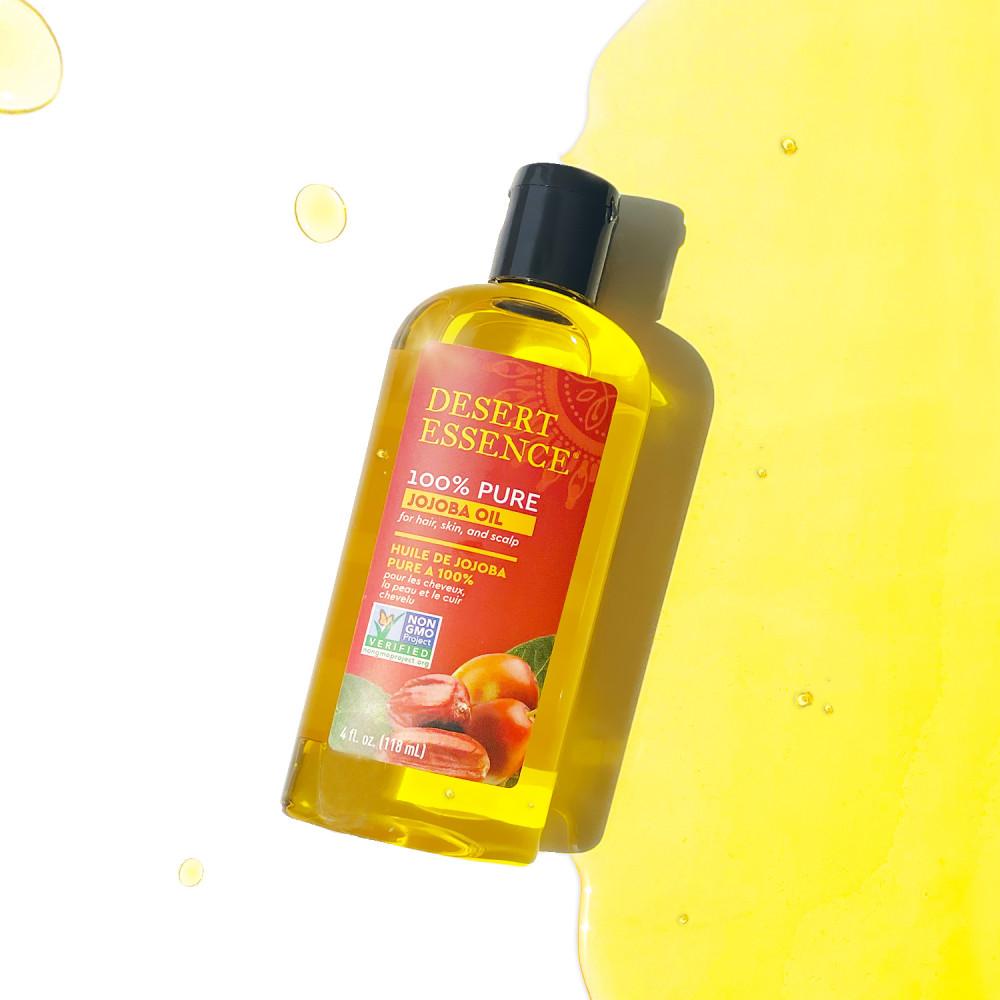 데저트에센스 100% 냉압착 비정제 퓨어 호호바오일 118ml