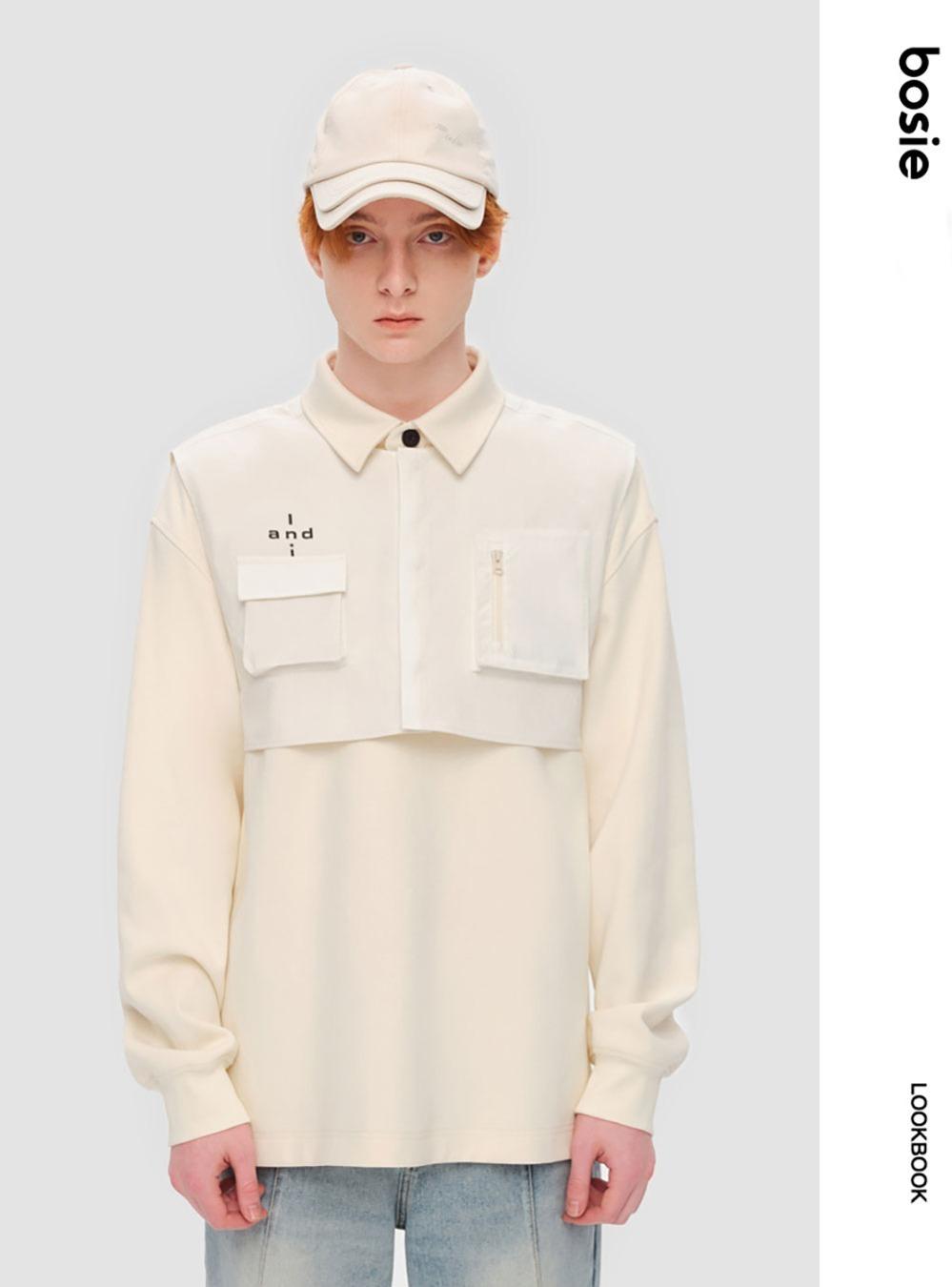 [bosie] Long Sleeve POLO Shirts