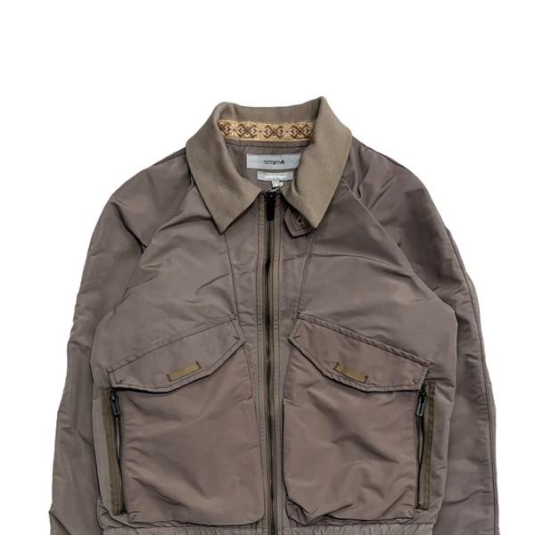 NONNATIVE 2way zip up jacket