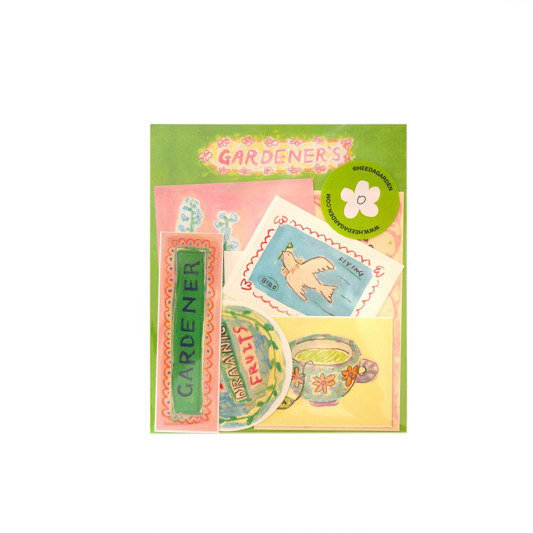 정원사의 스티커 SET