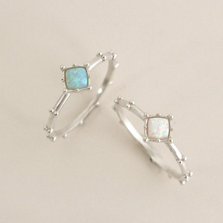 925 Silver Dorothy Opal Ring/ 도로시
