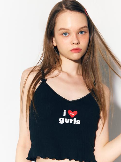 CALIE GURLS SLEEVELESS BLACK