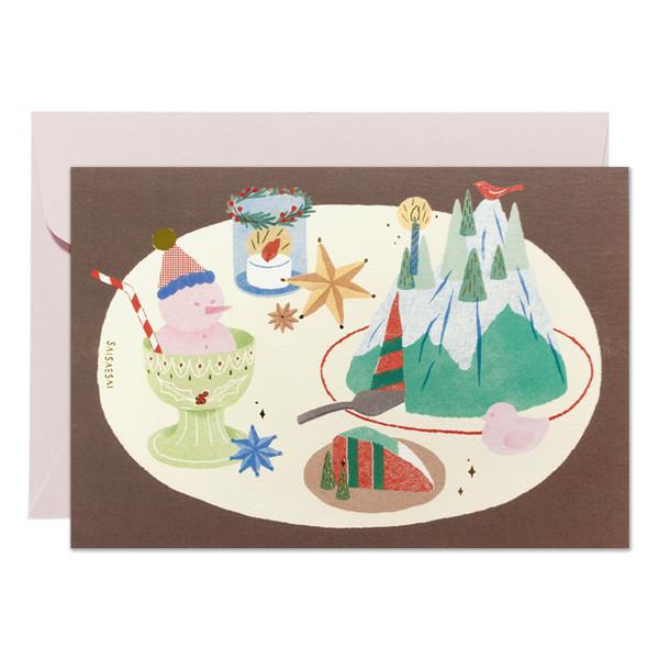 [사이새사이] 엽서 - 겨울식탁