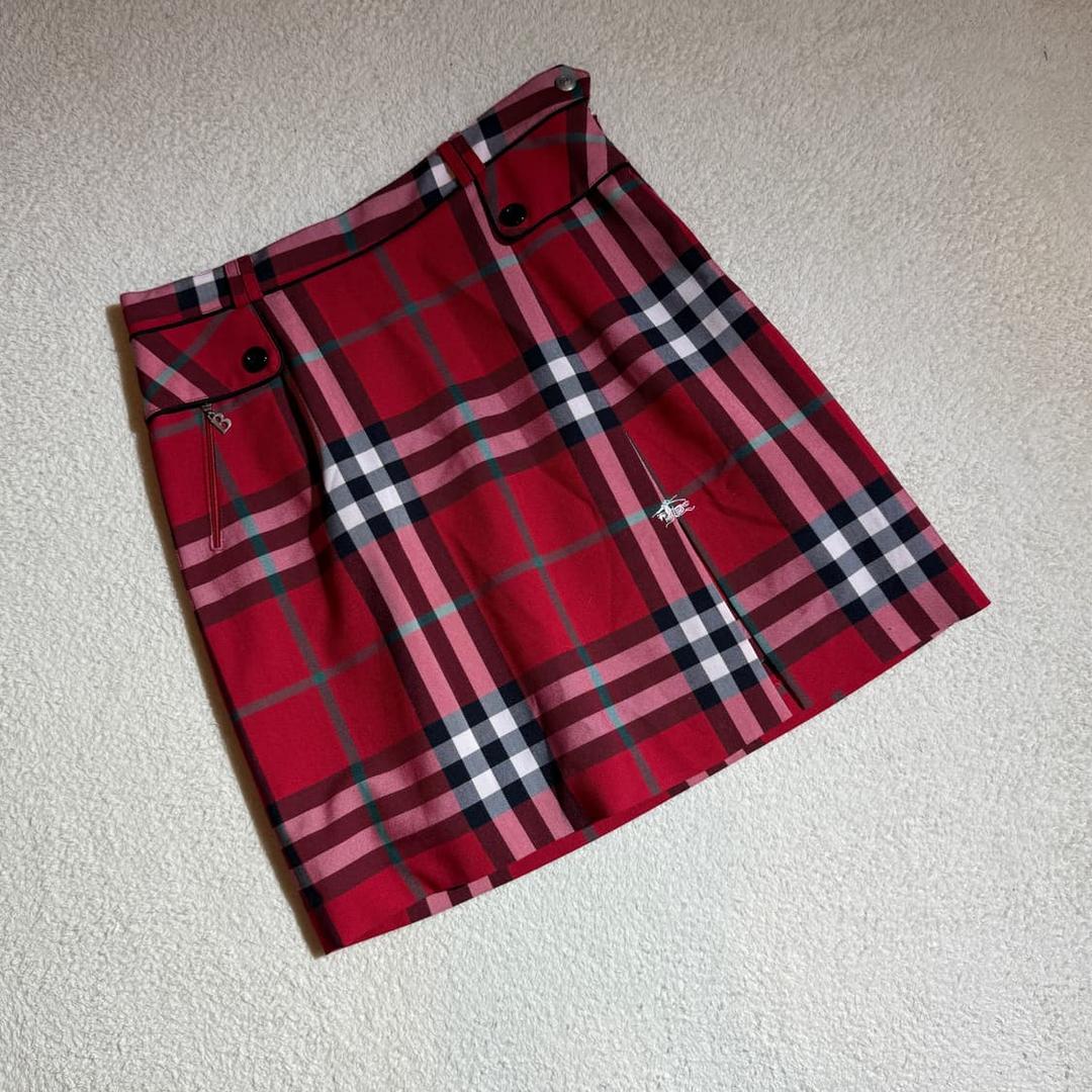 버버리 레드 체크 스커트 | 후루츠패밀리