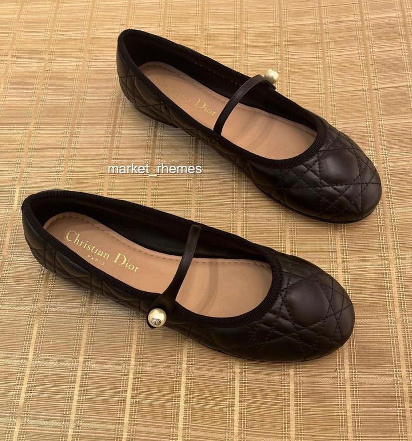 MARKET RHEMES ORDER [DIOR] DIOR MARYJANE FLAT SHOES
