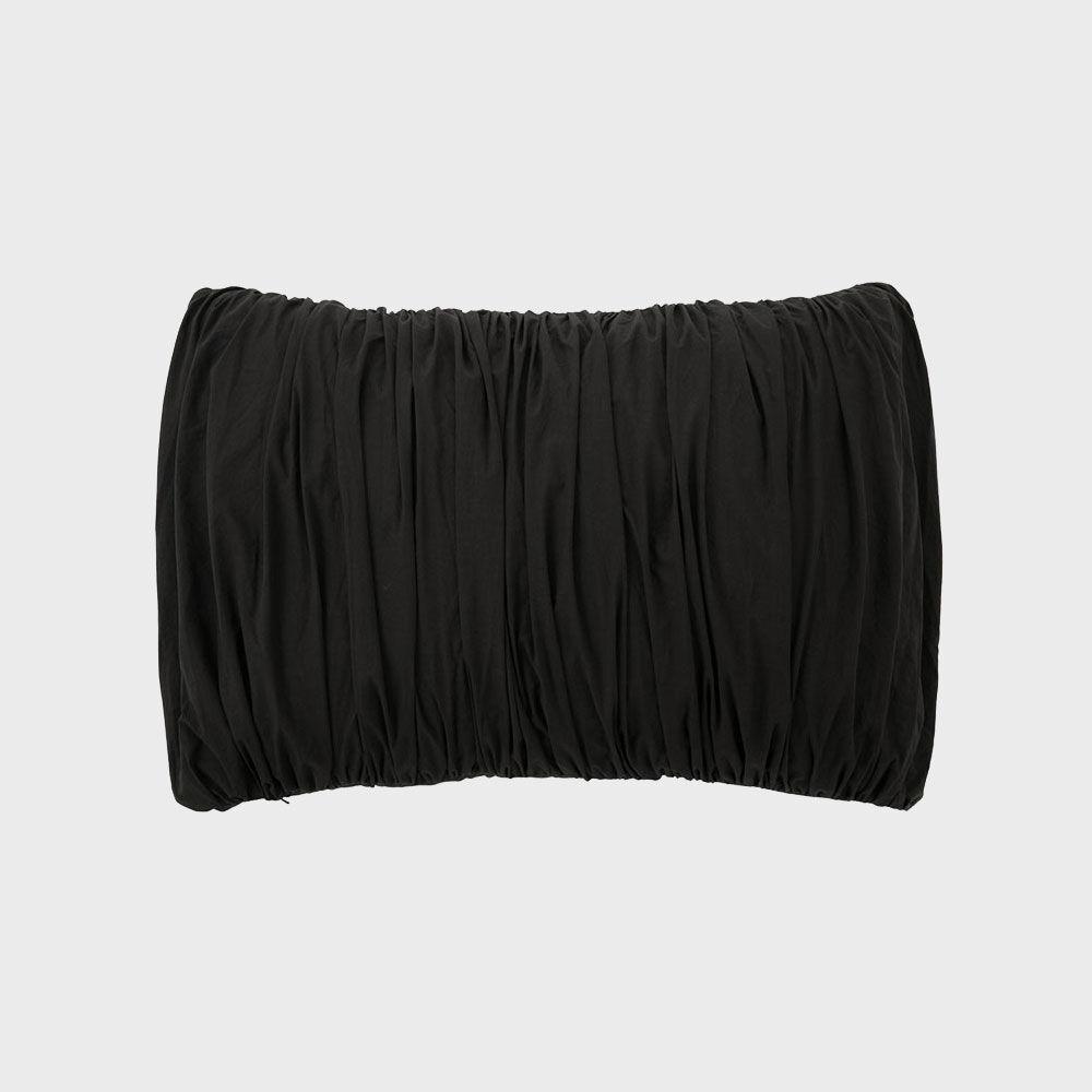 big waves pillowcase(70x50cm) - black