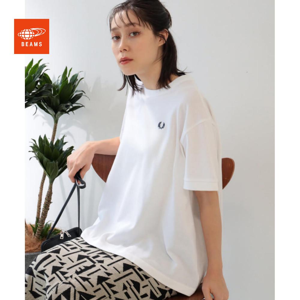 빔즈 티셔츠 프레드페리 레이 빔즈 오버 티셔츠 61040192060 3컬러