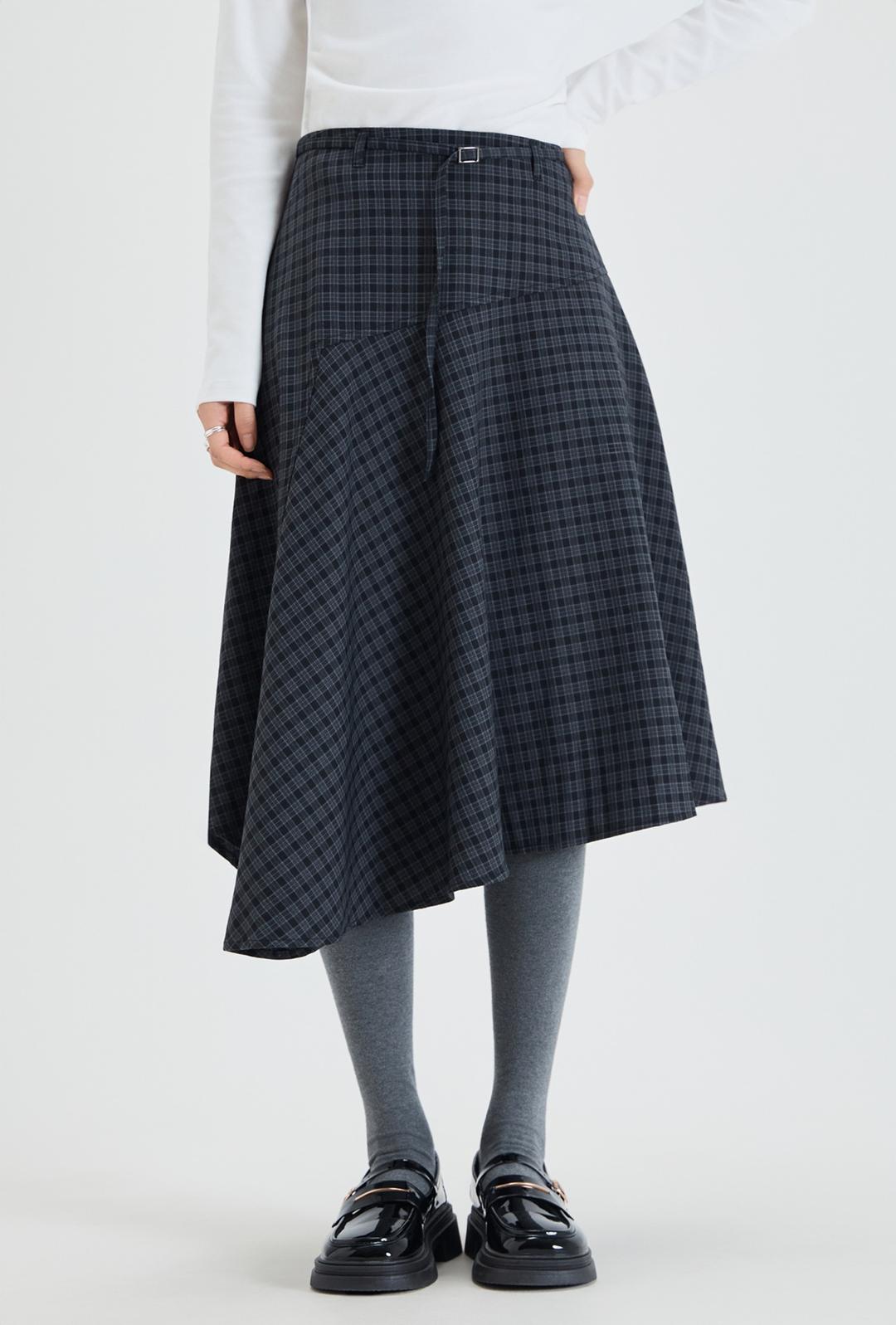 언발 미디 스커트_MIWWHG316B