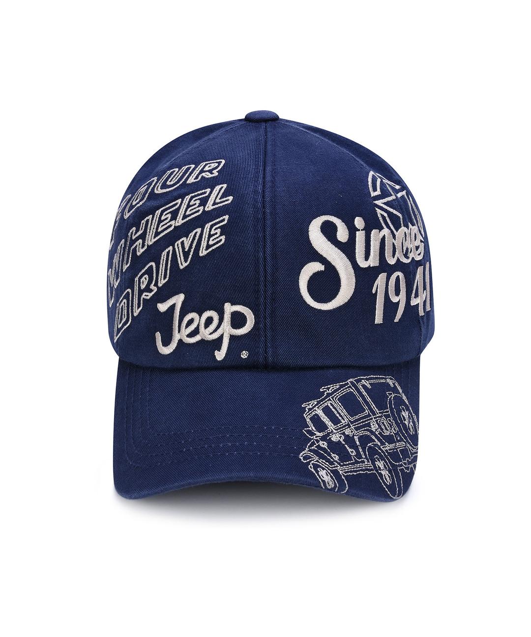 레터링 자수 워싱 볼캡 (JP3GCU017NA)