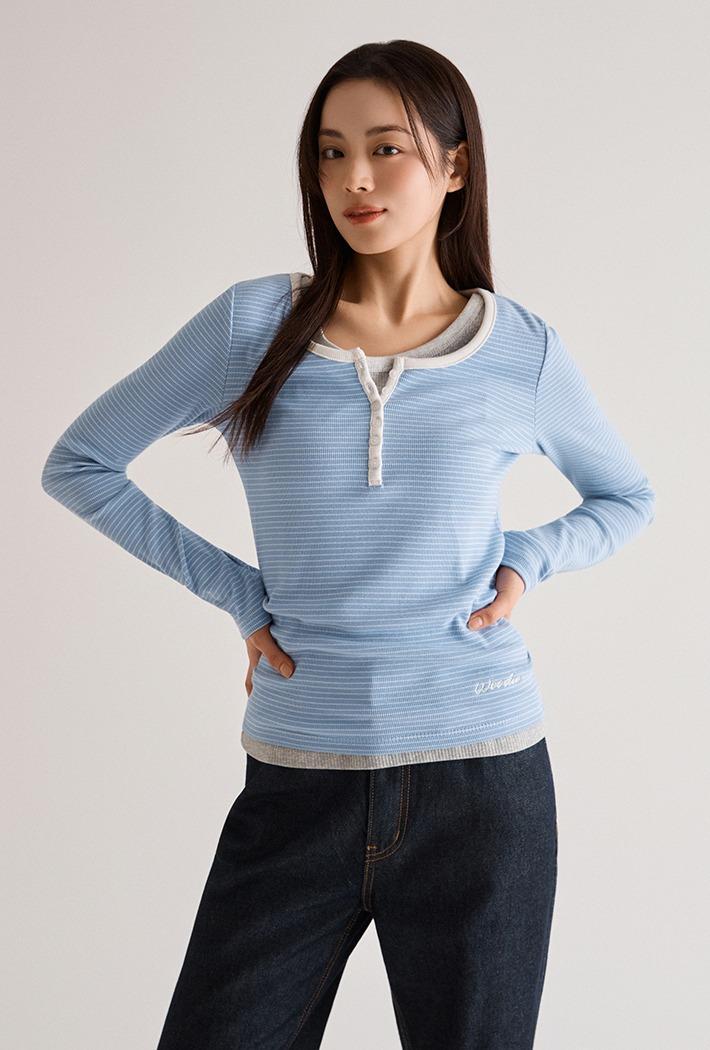 (우디) 헨리넥 긴팔티_SPLWG12G50