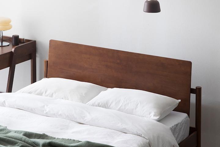 마네르 평상 원목 침대 프레임 내츄럴/딥내츄럴 신혼침대