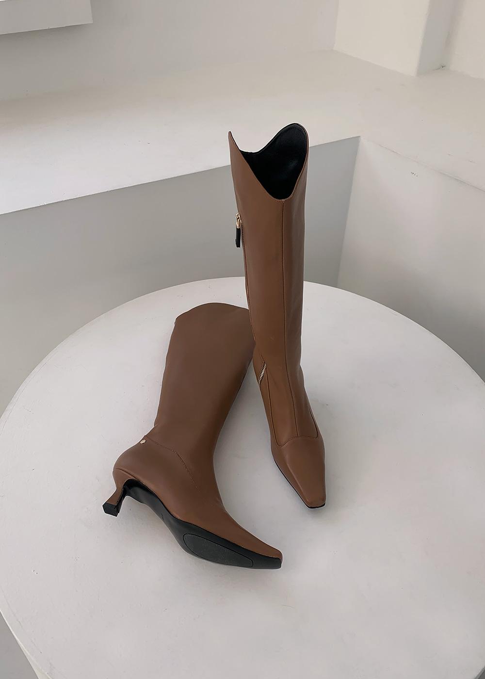 [Refurb] chloe long Boots / brown(235) black(260)