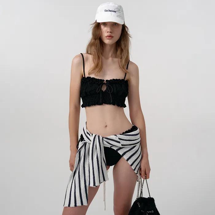 Breeze Ruffle Bikini_Black
