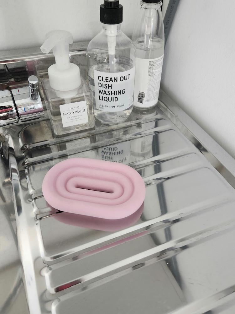 비누트레이 비누받침대 (핸드메이드) 친환경소재 스톤 인테리어소품 선물 답례품 카페 홈 스튜디오