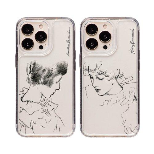 존 싱어 사전트-Dorothy-Polly 투명 교체형 폰케이스 (클리어커버+클리어바디프레임세트)