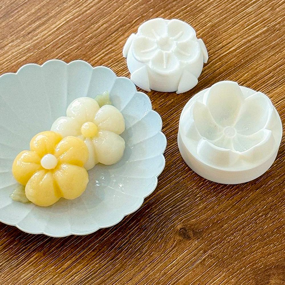 매화 꽃송편 몰드 벚꽃 송편 화과자 쌀반죽 압축형 3cm