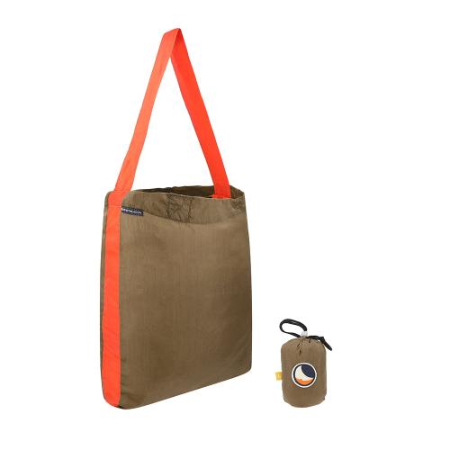 에코백 라지 30L 브라운 오렌지