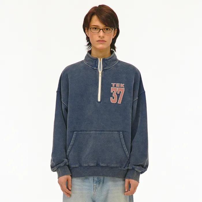 TEK Half Zip-Up Sweatshirt Navy