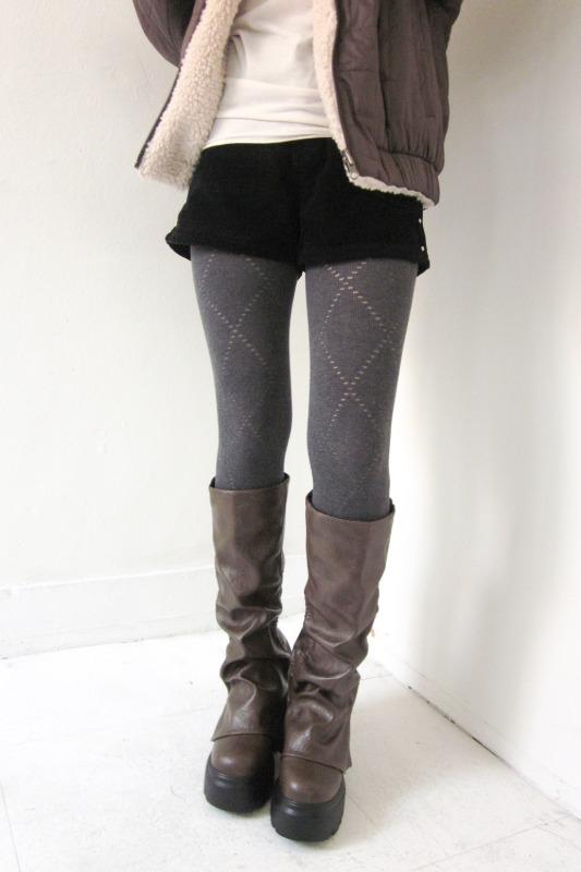 히피디피 dia tights (charcoal)