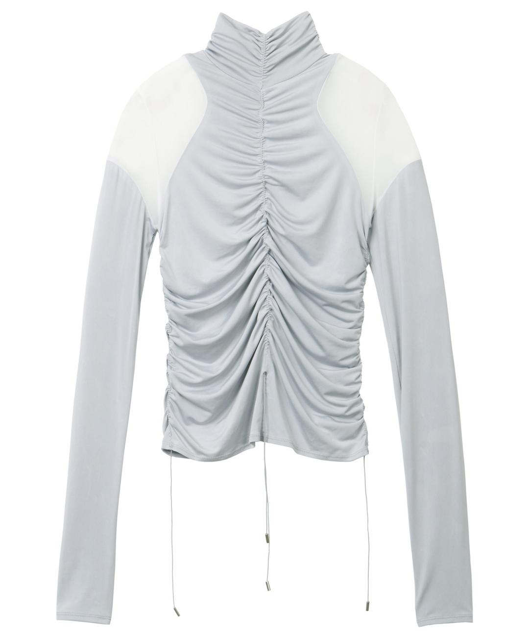 Angelic shirring top (Gray)