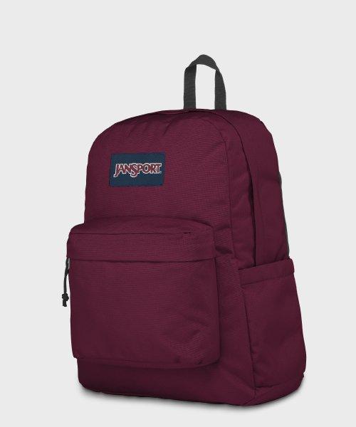잔스포츠(JANSPORT)  슈퍼브레이크 RUSSET RED - 사이즈 & 후기 | 무신사