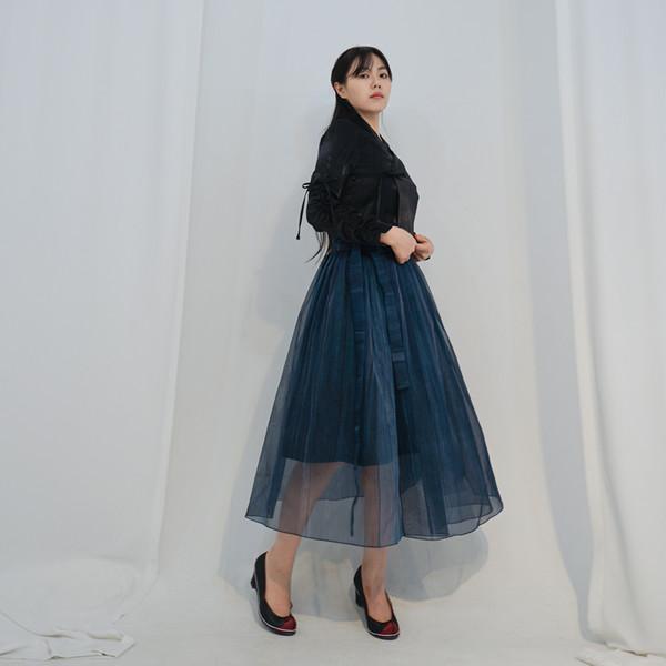 [skirt] 파도 K랩스커트 허리치마