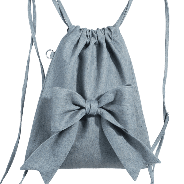 왕 리본 스트링백팩