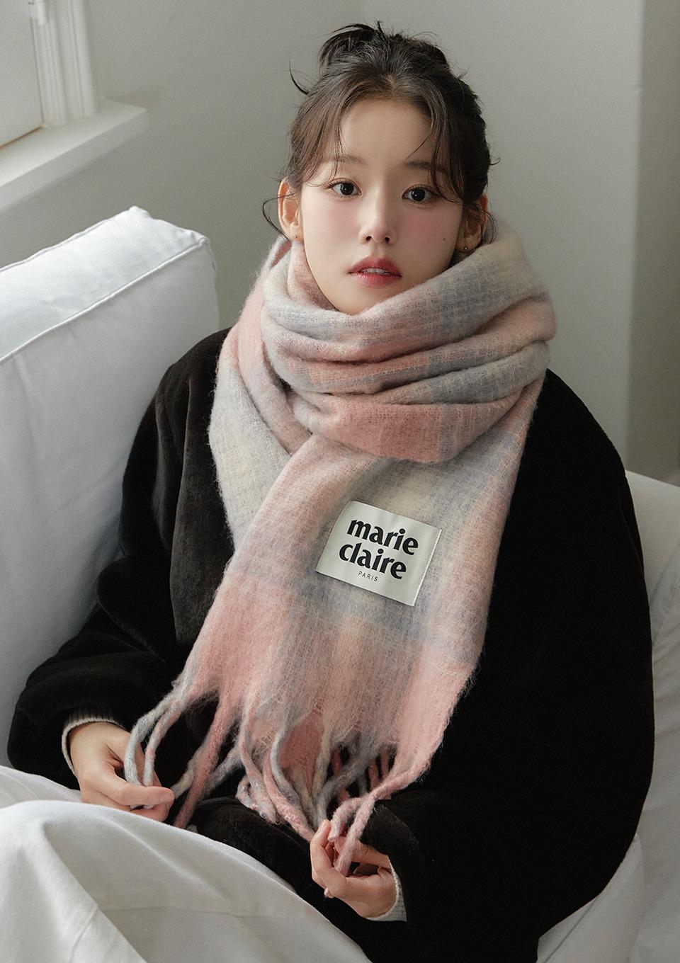 클라우드 퍼지 체크 머플러(MAFDSC10NLP)