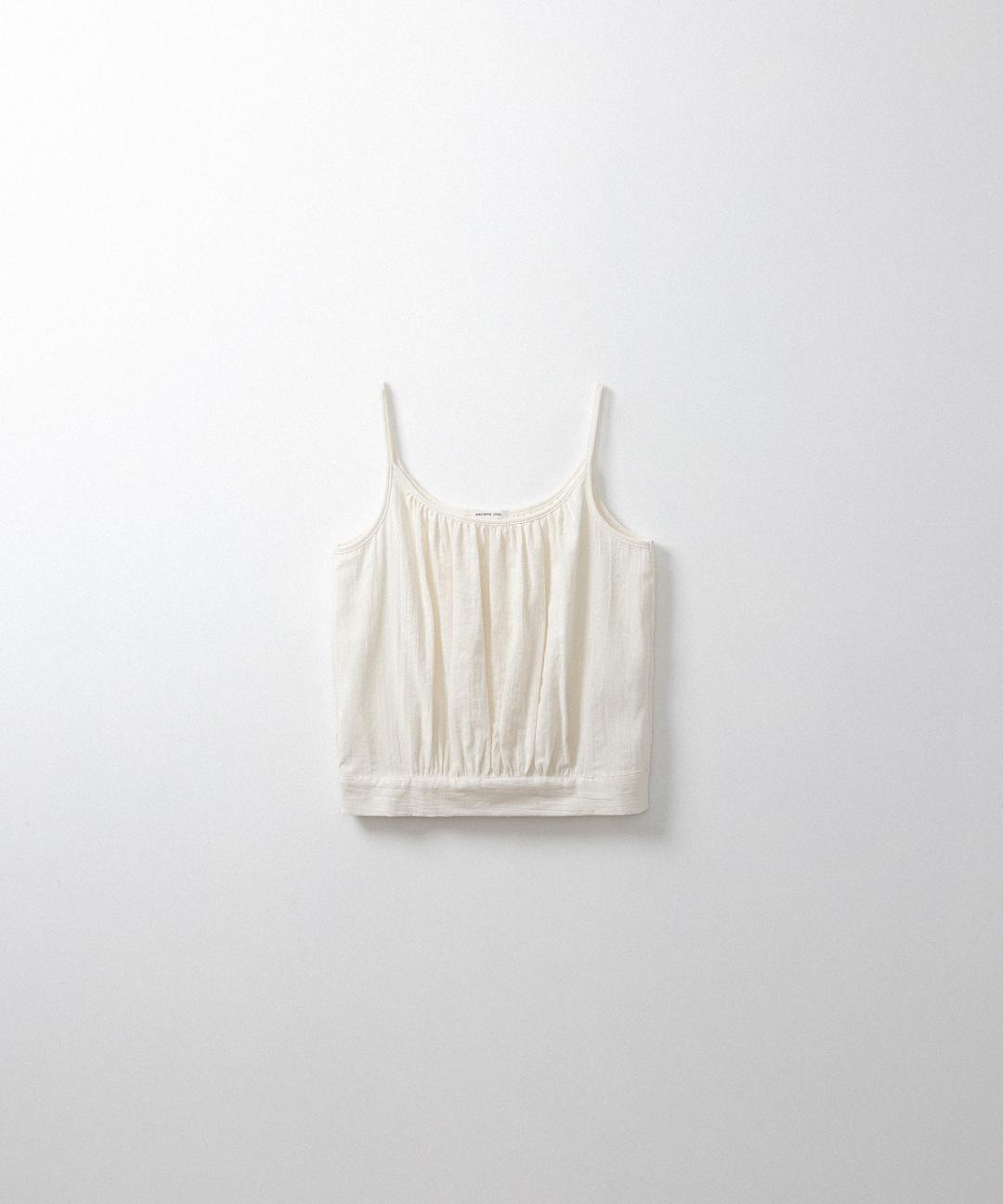 플롯 블라우스 (cream)