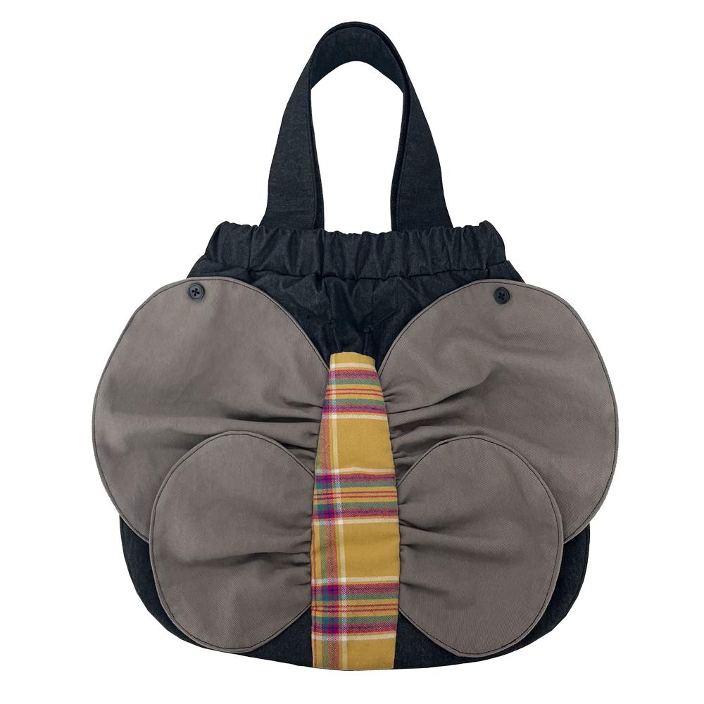 Butterfly Lab Taxidermy Round Tote Bag_NBL006