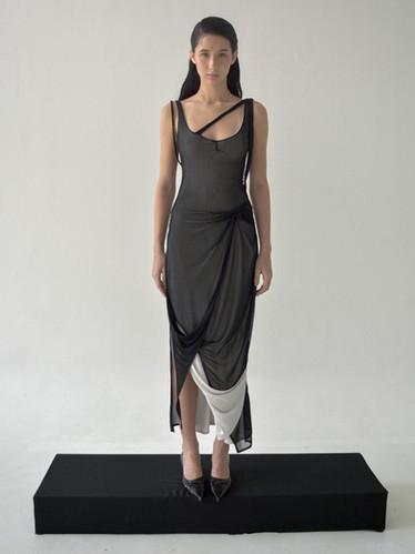 PANS DRAPE DRESS