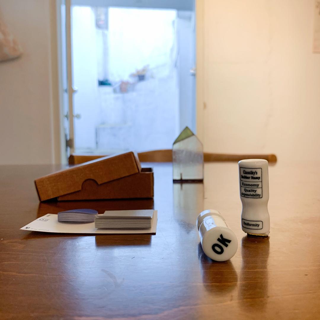 도자 스탬프 l OK I MEMO