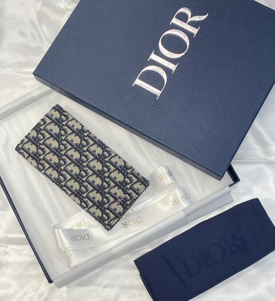 [Dior] 디올 오블리크 버티컬 장지갑 2OBBC002YSE