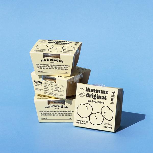 얄라 후무스 4개 SET